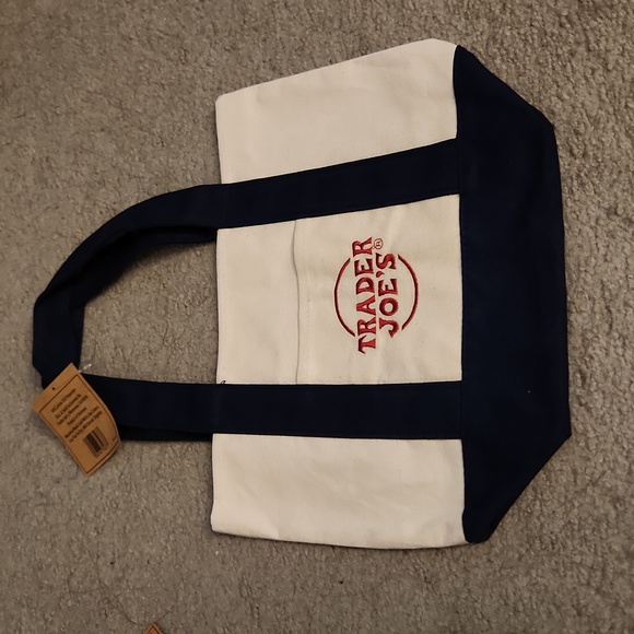 Trader Joe's Mini Canvas Tote SET OBO - Picture 3 of 5